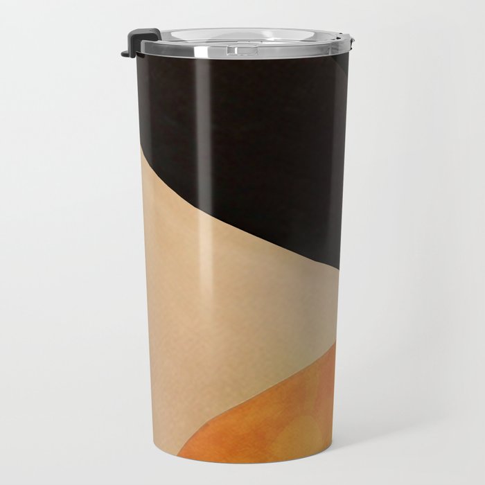 Abstract & Modern Shape Art 3 Travel Mug Gallery Image 3