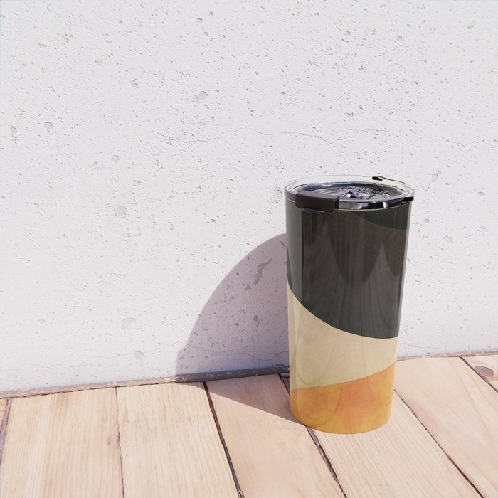 Abstract & Modern Shape Art 3 Travel Mug Gallery Image 4