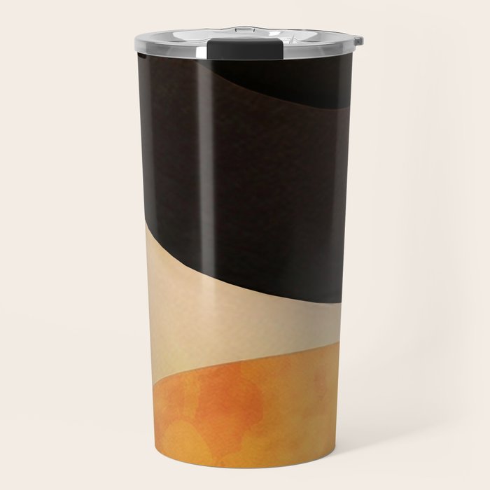 Abstract & Modern Shape Art 3 Travel Mug Gallery Image 1