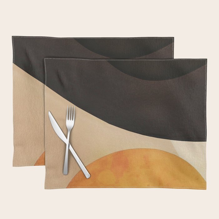 Abstract & Modern Shape Art 3 Placemat Gallery Image 1