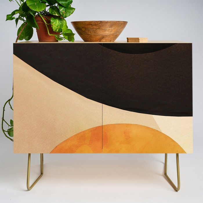 Abstract & Modern Shape Art 3 Credenza Gallery Image 1