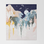 National park Throw Blanket Gallery Image 2