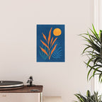 Super Moon Landscape in Blue and Orange Poster Gallery Image 2