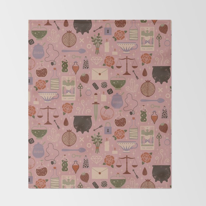 Love Potion Throw Blanket Gallery Image 2