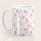 Peony Flower Gouache Illustration  Coffee Mug Gallery Image 3
