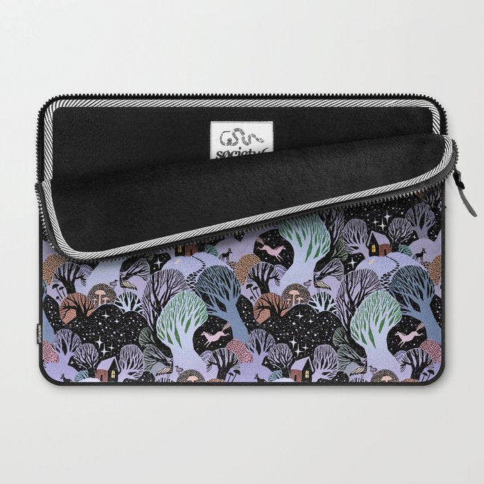 Dream with Dancing Trees Laptop Sleeve Gallery Image 2