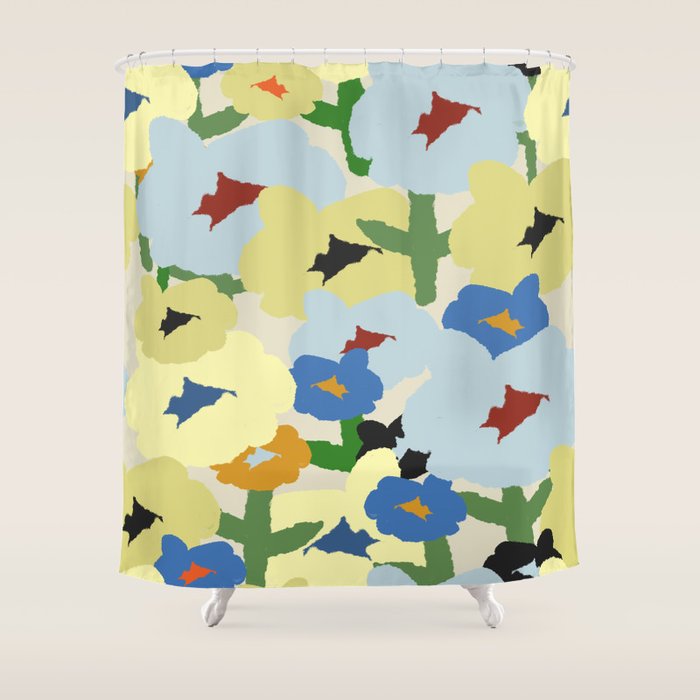 Bloomette Shower Curtain Gallery Image 1