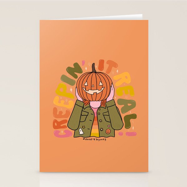 Creepin' It Real Stationery Card Gallery Image 1