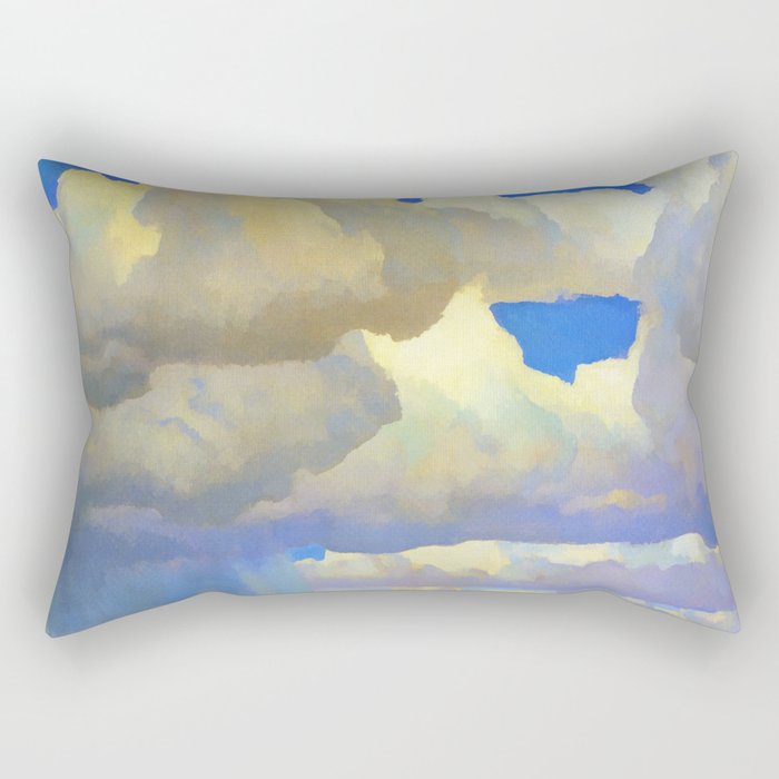 Maynard Dixon Summer Afternoon Rectangular Pillow Gallery Image 1