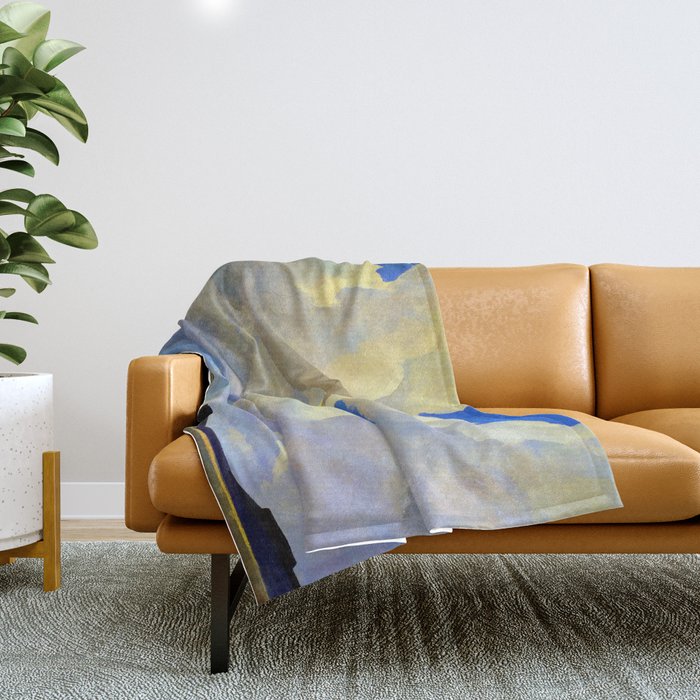 Maynard Dixon Summer Afternoon Throw Blanket Gallery Image 1