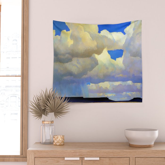 Maynard Dixon Summer Afternoon Wall Tapestry Gallery Image 2