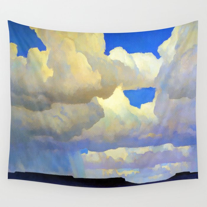 Maynard Dixon Summer Afternoon Wall Tapestry Gallery Image 4