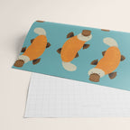 Whimsy Platypus Wrapping Paper Gallery Image 2