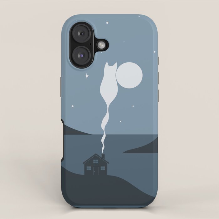 Cat Landscape 45 iPhone Case Gallery Image 1