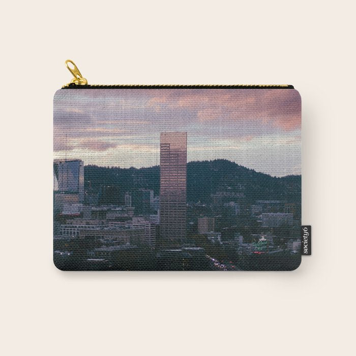 Evenings in Portland Carry All Pouch Gallery Image 1