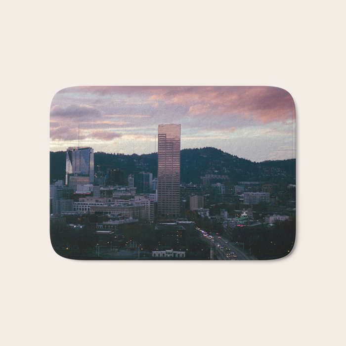 Evenings in Portland Bath Mat Gallery Image 1