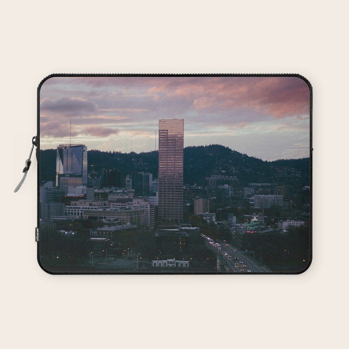 Evenings in Portland Laptop Sleeve Gallery Image 1
