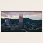 Evenings in Portland Desk Mat Gallery Image 3