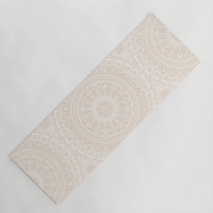 Bloom- Pebble  Yoga Mat Gallery Image 1