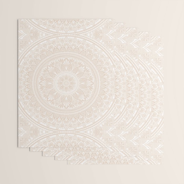 Bloom- Pebble  Wrapping Paper Gallery Image 3