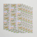 Butterfly Purple Garden Wrapping Paper Gallery Image 3