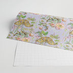 Butterfly Purple Garden Wrapping Paper Gallery Image 2