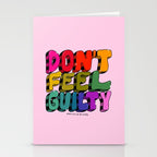 Don't Feel Guilty Stationery Card Gallery Image 2