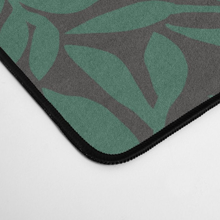 Leopard Vase - midnight Desk Mat Gallery Image 4