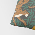 Leopard Vase - midnight Pillow Sham Gallery Image 4