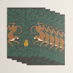 Leopard Vase - midnight Wrapping Paper Gallery Image 3