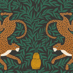 Leopard Vase - midnight Coffee Mug Gallery Image 2