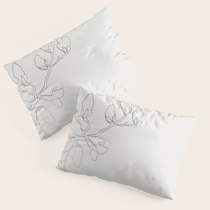 Floral Study No. 3 Pillow Sham Gallery Image 3
