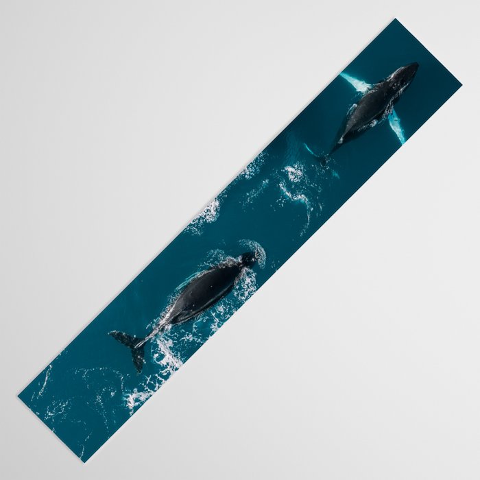 Humpback Whales In The Arctic Table Runner Gallery Image 3