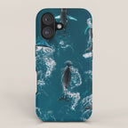Humpback Whales In The Arctic iPhone Case Gallery Image 1