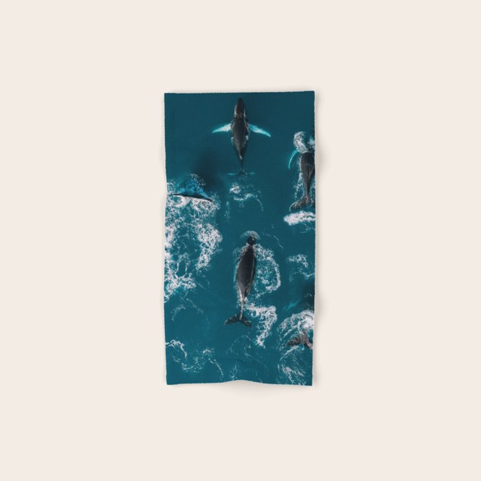 Humpback Whales In The Arctic Towels Gallery Image 1