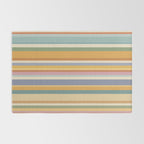 Classic Stripes VI - Vintage Pastel Rug Gallery Image 2