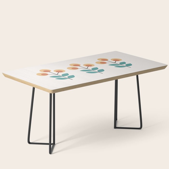 Retro Flower 1-1 Coffee Table Gallery Image 1