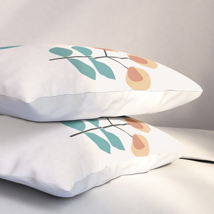Retro Flower 1-1 Pillow Sham Gallery Image 3