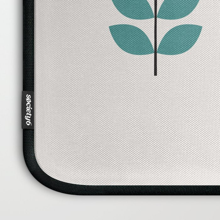 Retro Flower 1-1 Laptop Sleeve Gallery Image 3