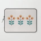 Retro Flower 1-1 Laptop Sleeve Gallery Image 1