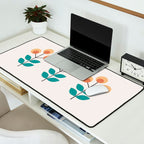 Retro Flower 1-1 Desk Mat Gallery Image 2