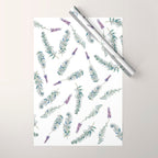 Lavender, Illustration Wrapping Paper Gallery Image 1