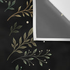 Moonlight Garden - Olive Green Wall Tapestry Gallery Image 3