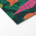 Tropical Leaf Pattern  Welcome Mat Gallery Image 2