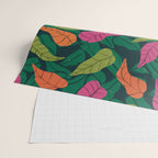 Tropical Leaf Pattern  Wrapping Paper Gallery Image 2
