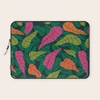 Tropical Leaf Pattern  Laptop Sleeve Gallery Image 1