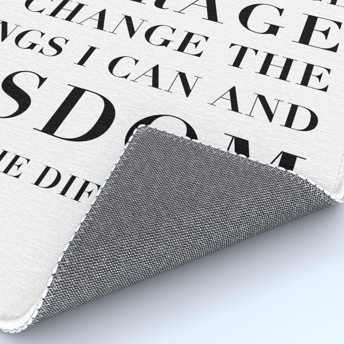 The Serenity Prayer Rug Gallery Image 4
