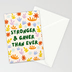 Stronger and Gayer Than Ever Stationery Card Gallery Image 2
