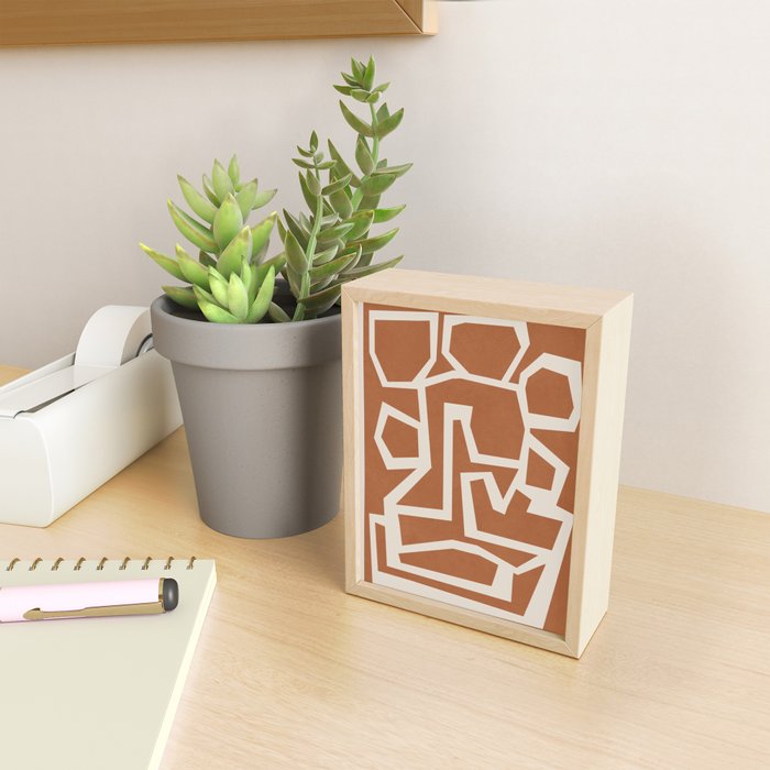 Fragmented Paths 7 Mini Art Print Gallery Image 2