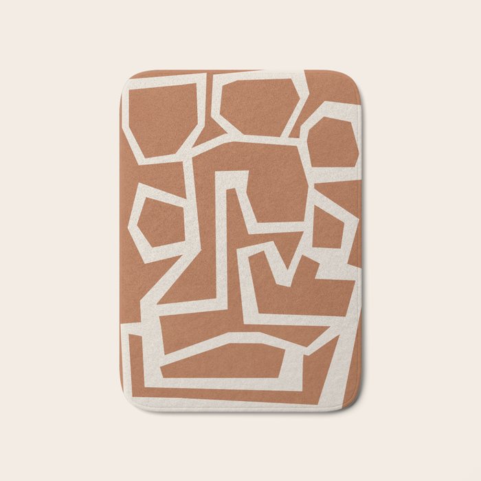 Fragmented Paths 7 Bath Mat Gallery Image 1